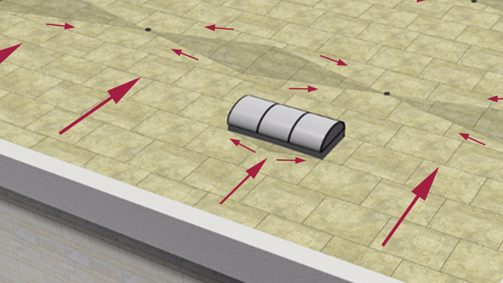 ROCKFALL dvouspádové klíny